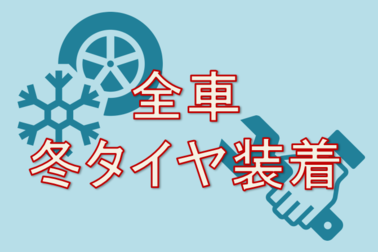 冬タイヤ装着 トヨタシェア