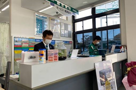 高陽店_受付